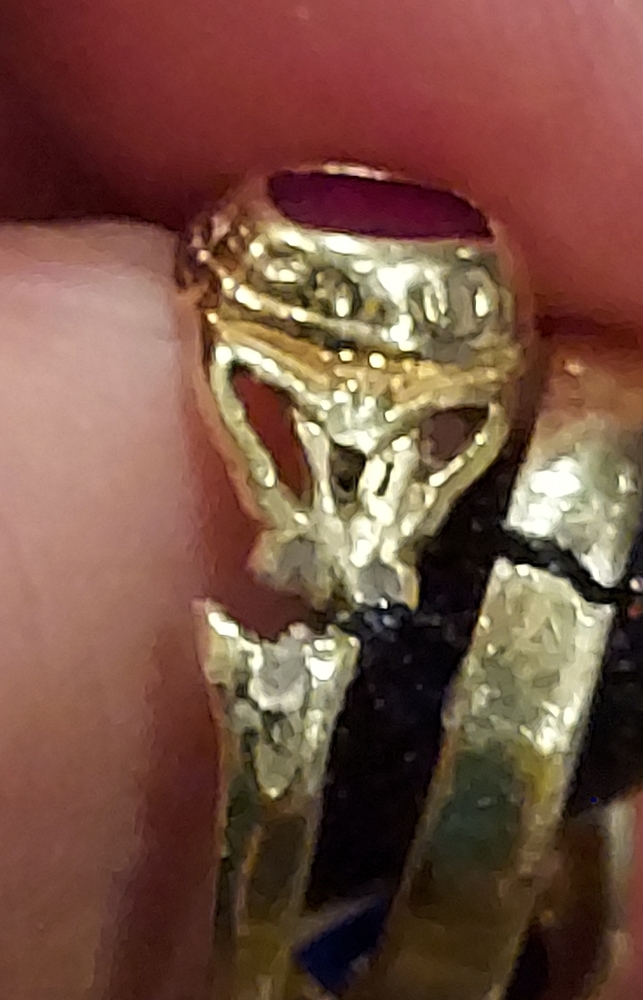 FINALPRICE🔥2ring's Yellow Gold 🤷14k yellow Gold both are BROKEN need to fixed - Picture 9 of 17